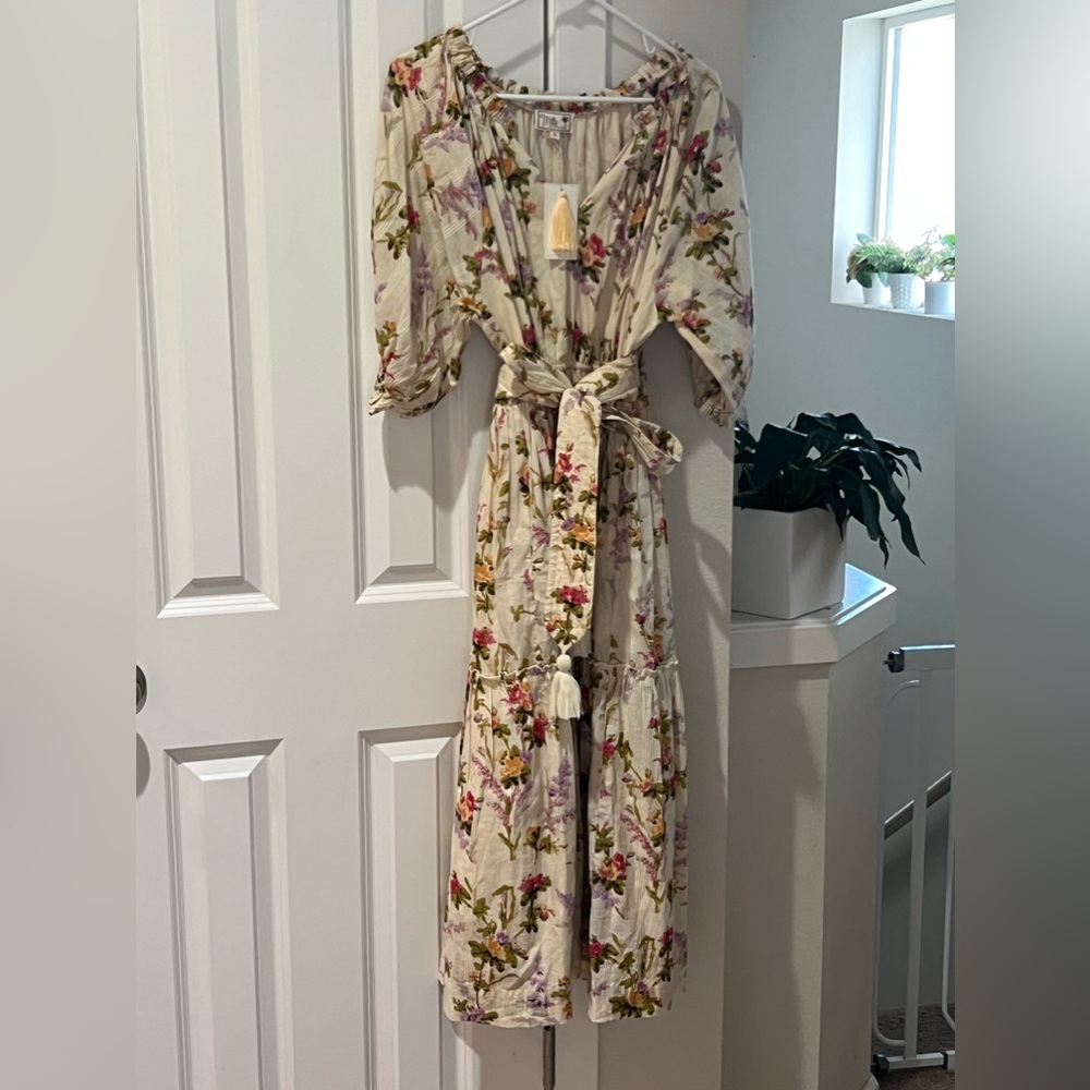 Mille Resort & Travel Bohemian Floral Zoe Maxi Dress in Trianon
